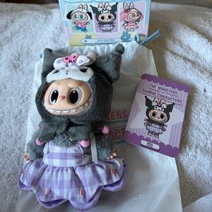 Sanrio x Labubu Kiromi Monsters doll. Brand New China Exclusive Pop Mart